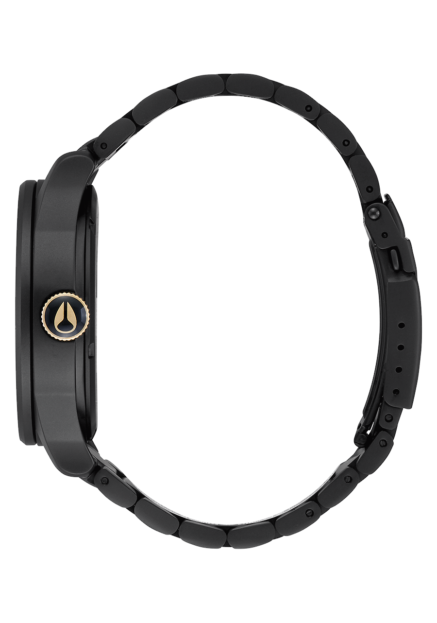 
NIXDEV01 Sentry Stainless Steel Analog Watch - Matte Black / Gold - View 2