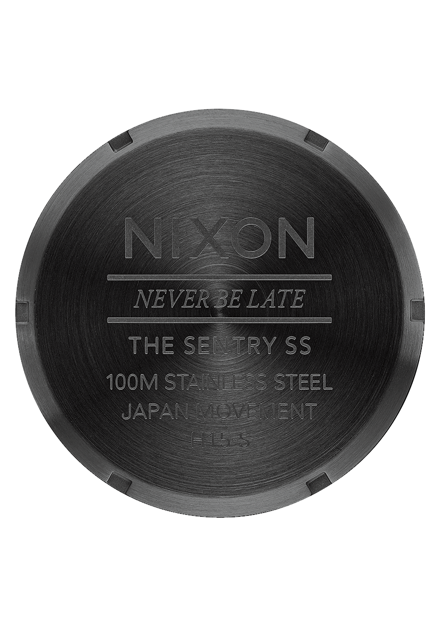
NIXDEV01 Sentry Stainless Steel Analog Watch - All Black / Black - View 4