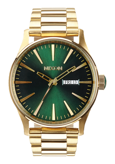Sentry Stainless Steel - Gold / Green Sunray
