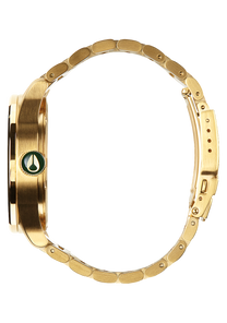 
NIXDEV01 Sentry Stainless Steel Analog Watch - Gold / Green Sunray - View 2