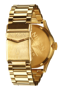 
NIXDEV01 Sentry Stainless Steel Analog Watch - Gold / Green Sunray - View 3
