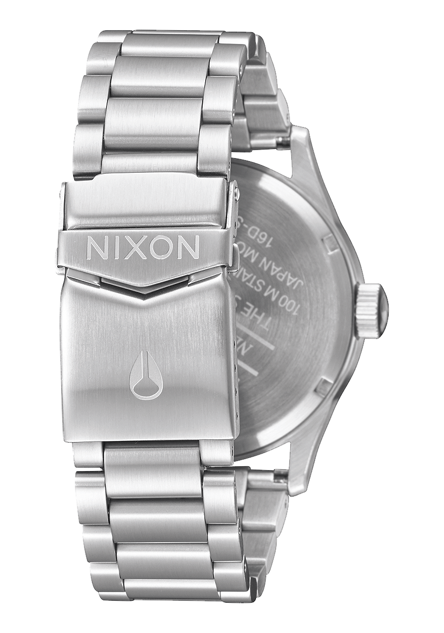 
NIXDEV01 Sentry Stainless Steel Analog Watch - Black Sunray - View 3