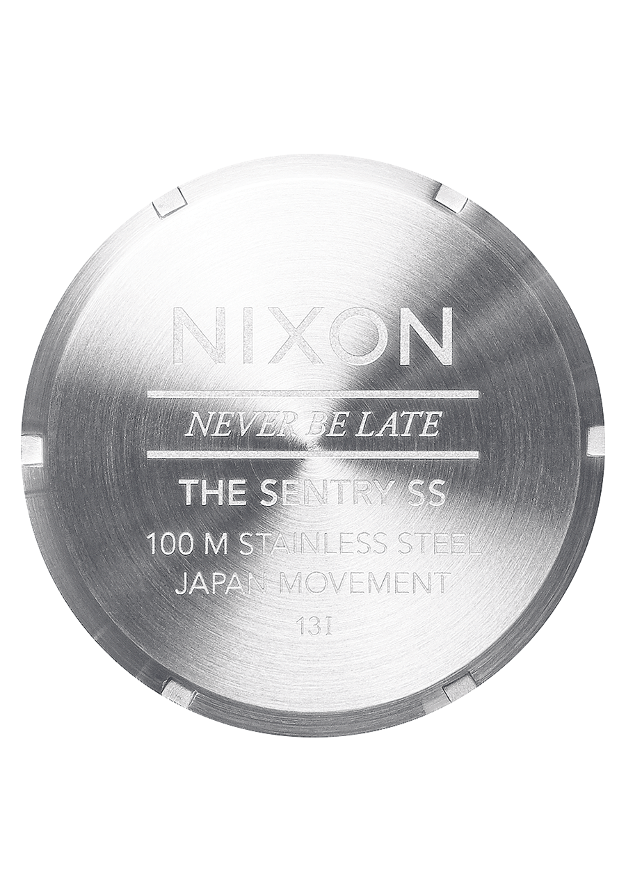 
NIXDEV01 Sentry Stainless Steel Analog Watch - Black Sunray - View 4