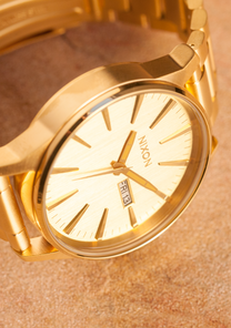 
NIXDEV01 CC Sentry Stainless Steel Analog Watch - All Gold - View 6