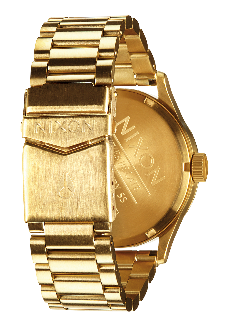 
NIXDEV01 CC Sentry Stainless Steel Analog Watch - All Gold - View 3