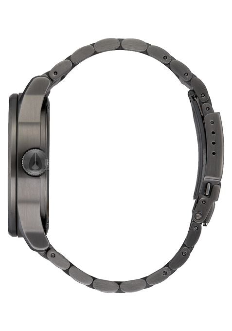 
NIXDEV01 Sentry Stainless Steel Analog Watch - Gunmetal / Black Sunray - View 2