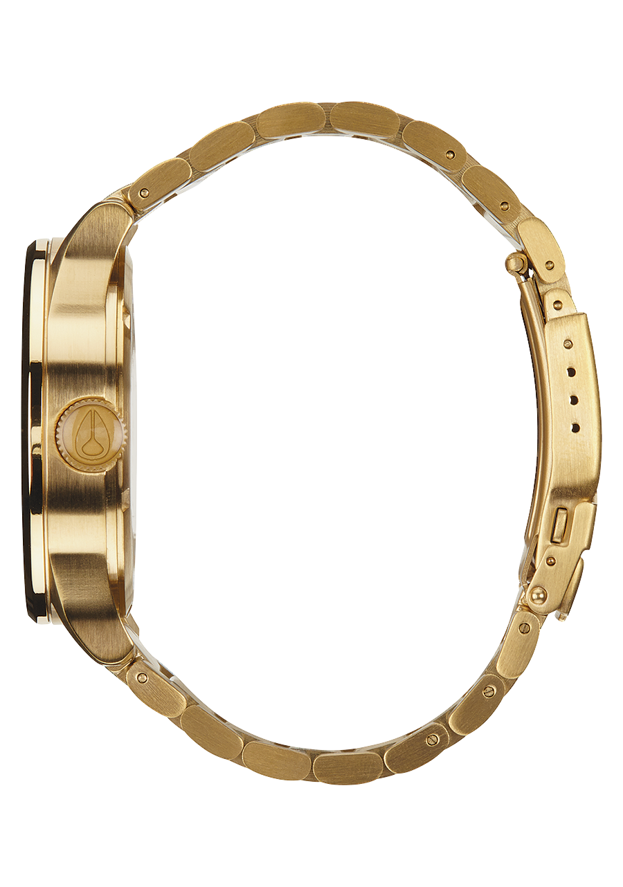 
NIXDEV01 Sentry Stainless Steel Analog Watch - All Gold / Black - View 2