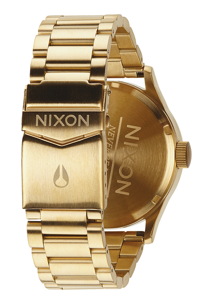 
NIXDEV01 Sentry Stainless Steel Analog Watch - All Gold / Black - View 3