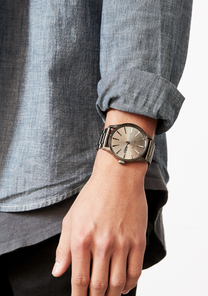 
NIXDEV01 Sentry Stainless Steel Analog Watch - All Gunmetal - View 5