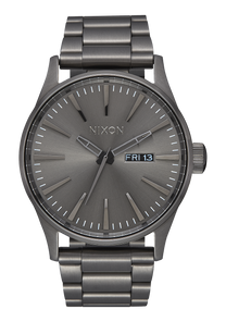 
NIXDEV01 Sentry Stainless Steel Analog Watch - All Gunmetal - View 1
