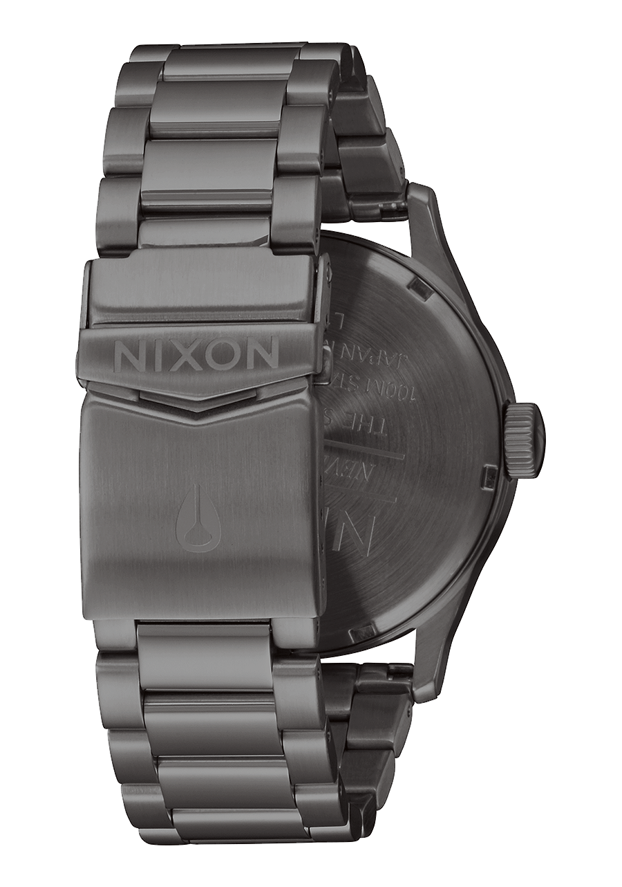 
NIXDEV01 Sentry Stainless Steel Analog Watch - All Gunmetal - View 3