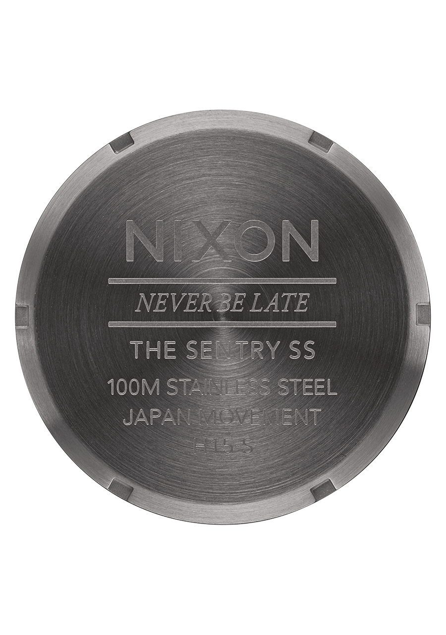 
NIXDEV01 Sentry Stainless Steel Analog Watch - All Gunmetal - View 4