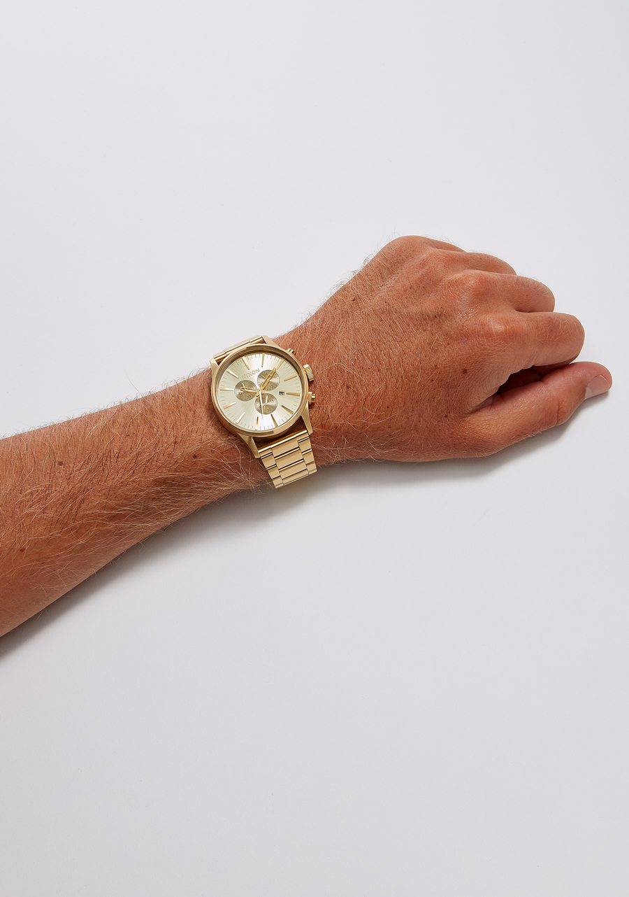 
NIXDEV01 Sentry Chrono Analog Watch - All Gold - View 6