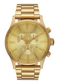 
NIXDEV01 Sentry Chrono Analog Watch - All Gold - View 1