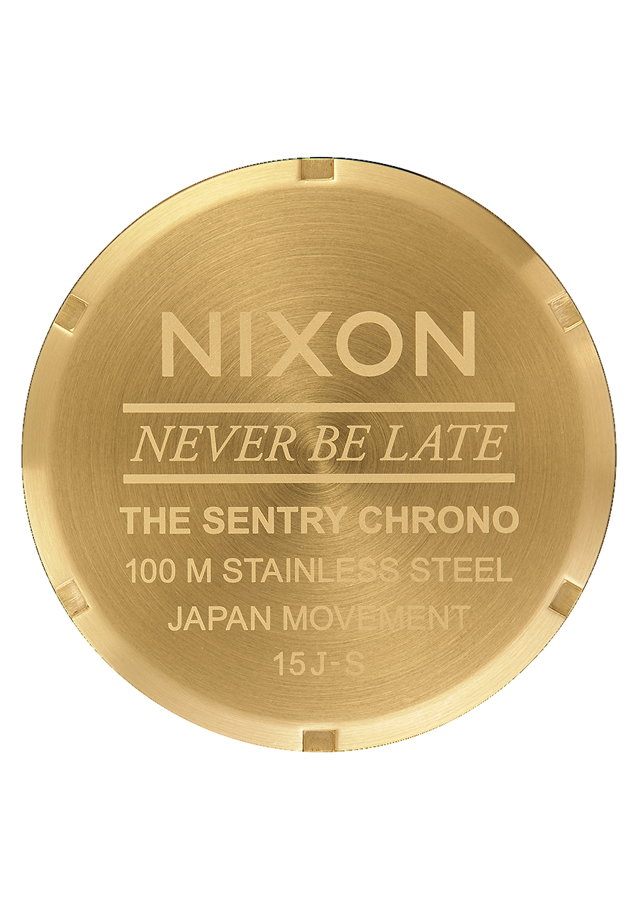 
NIXDEV01 Sentry Chrono Analog Watch - All Gold - View 4