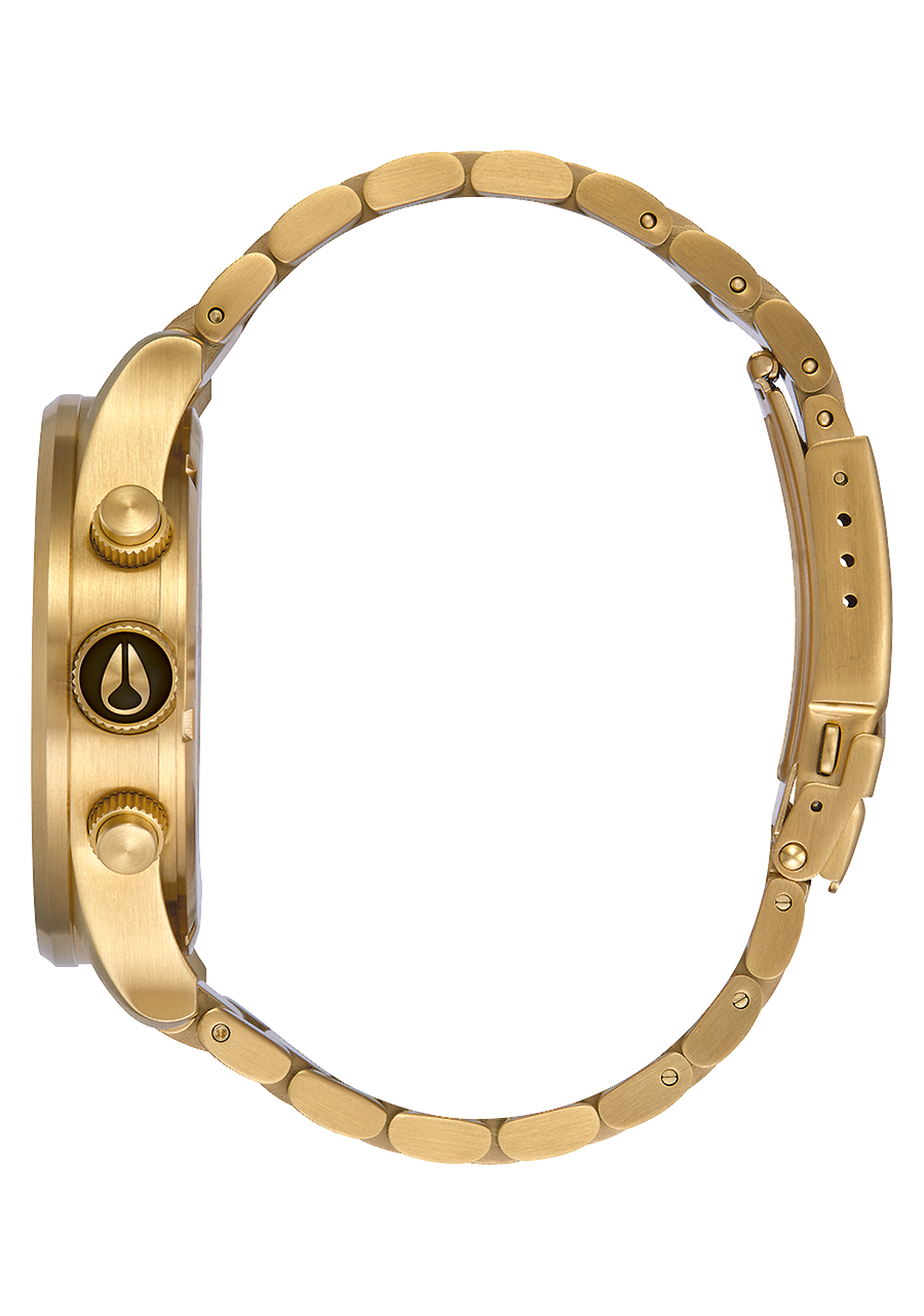
NIXDEV01 Sentry Chrono Analog Watch - All Gold / Black - View 2