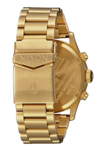 
NIXDEV01 Sentry Chrono Analog Watch - All Gold / Black - View 3