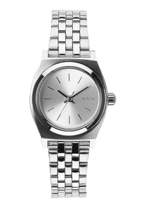 
NIXDEV01 Small Time Teller Analog Watch - All Silver - View 1