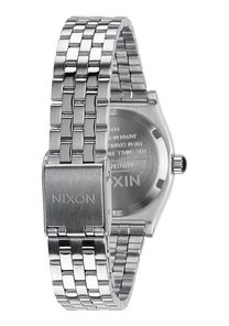 
NIXDEV01 Small Time Teller Analog Watch - All Silver - View 3