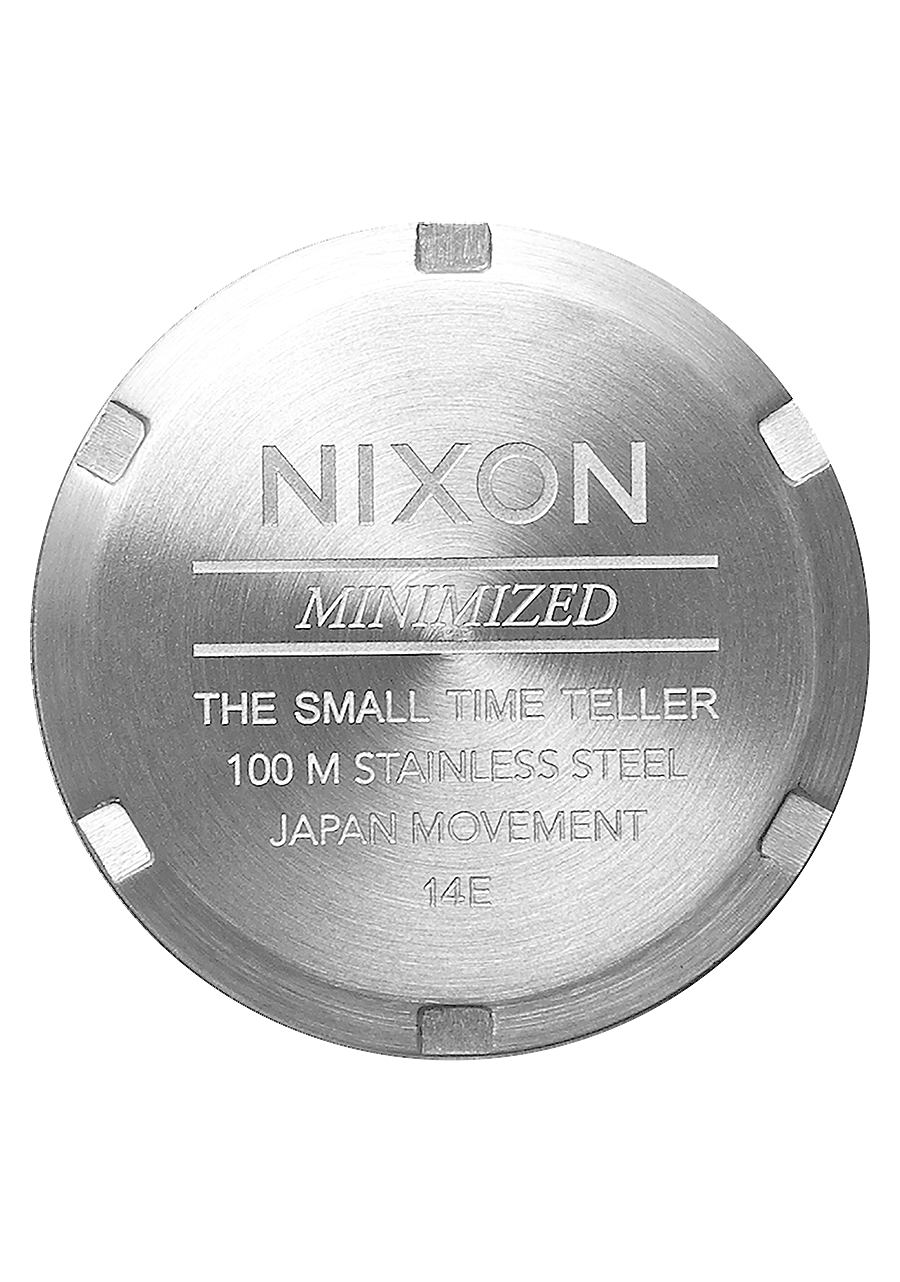 
NIXDEV01 Small Time Teller Analog Watch - All Silver - View 4