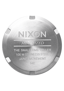 
NIXDEV01 Small Time Teller Analog Watch - All Silver - View 4
