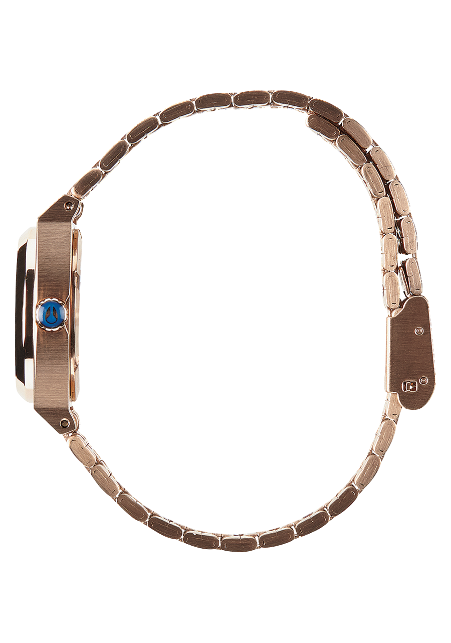 
NIXDEV01 Small Time Teller Analog Watch - All Rose Gold - View 2