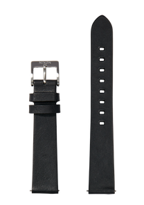 
16mm Vegetable Tanned Leather Band - Black View 1