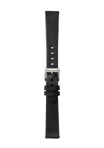 
16mm Vegetable Tanned Leather Band - Black View 2