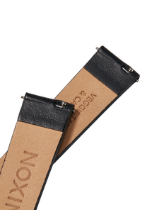 
16mm Vegetable Tanned Leather Band - Black View 4