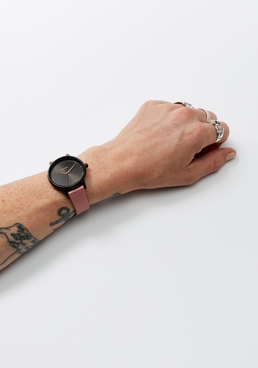 
16mm Vegetable Tanned Leather Band - Dusty Rose View 6