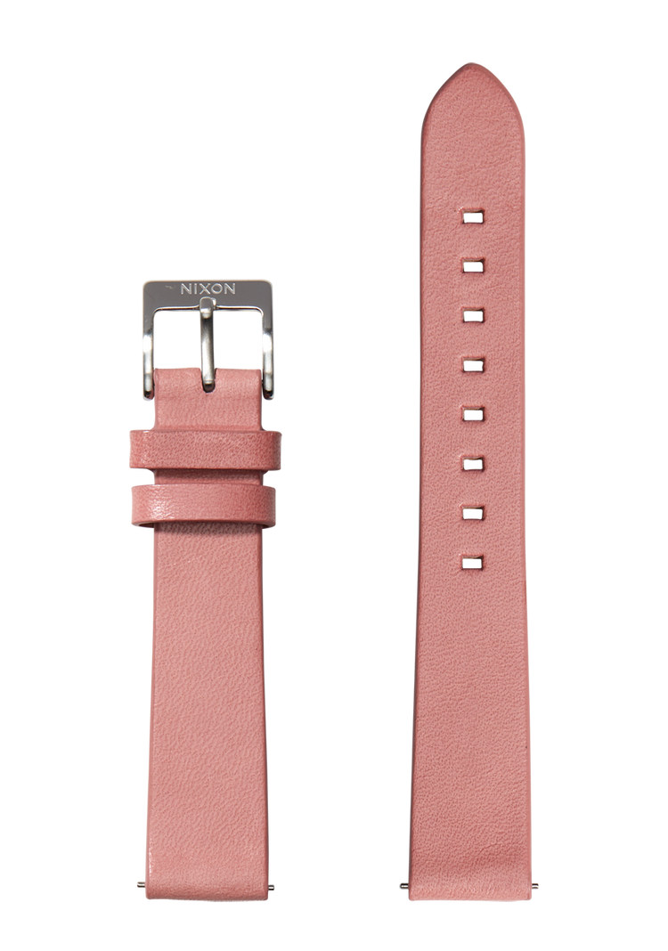 16mm Vegetable Tanned Leather Band - Dusty Rose