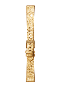 
16mm Pineapple Leather Band - Gold Foil View 2