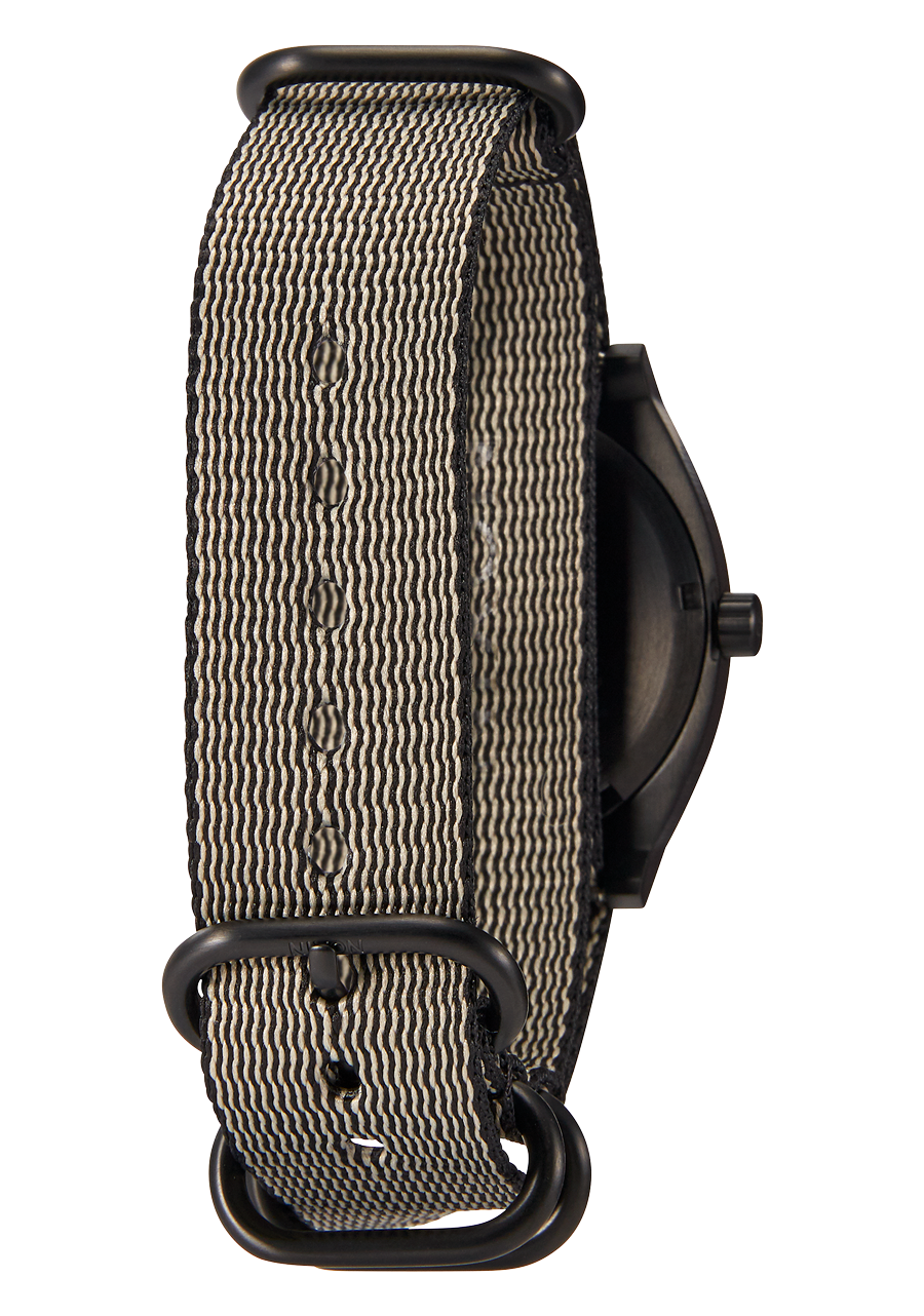 
20mm Nylon #TIDE NATO Band - Khaki / Black View 5