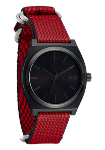 
20mm Nylon #TIDE NATO Band - Red / Black View 4