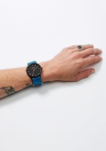 
20mm Nylon #TIDE NATO Band - Navy / Blue View 6