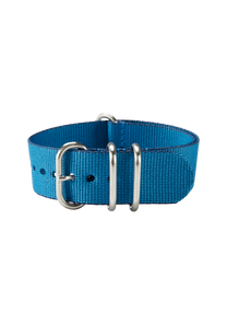 
20mm Nylon #TIDE NATO Band - Navy / Blue View 2