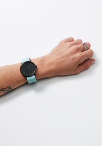 
20mm FKM Rubber NATO Band - Ocean Blue View 5