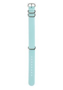 
20mm FKM Rubber NATO Band - Ocean Blue View 1