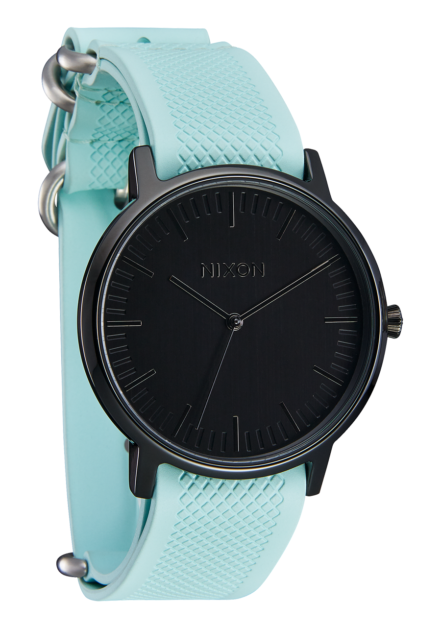 
20mm FKM Rubber NATO Band - Ocean Blue View 4