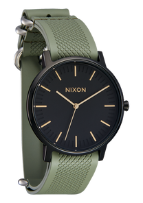 
20mm FKM Rubber NATO Band - Olive View 4
