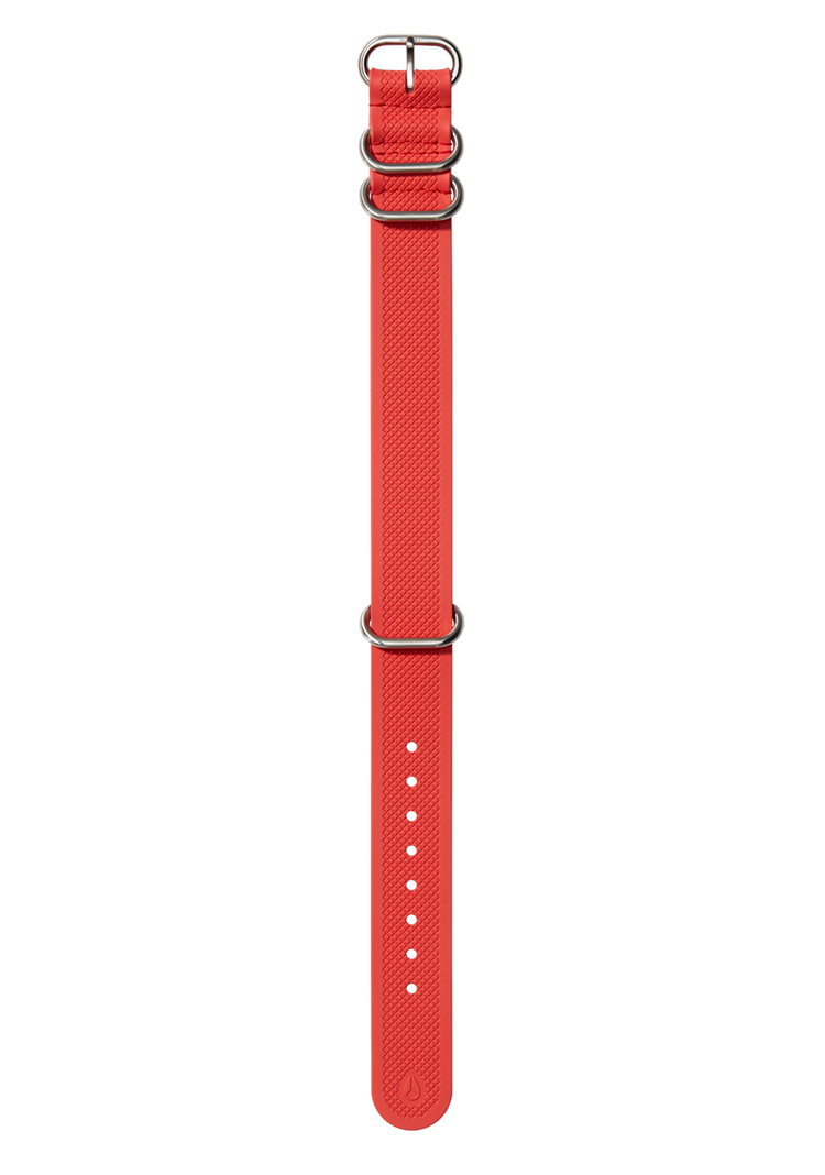 20mm FKM Rubber NATO Band - Fire