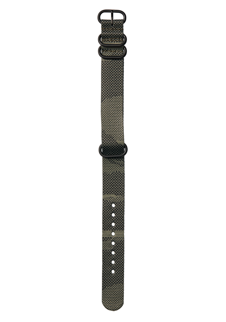 20mm Recycled NATO Band - Olive Dot Camo
