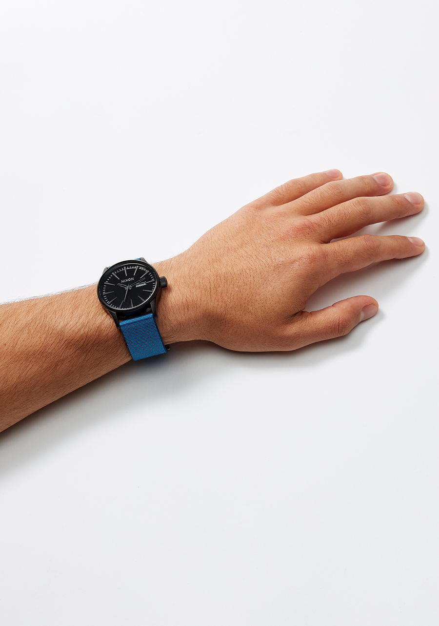 
23mm Nylon #TIDE Band - Navy / Black View 7