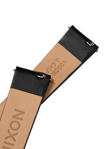 
23mm Vegetable Tanned Leather Band - Black View 4