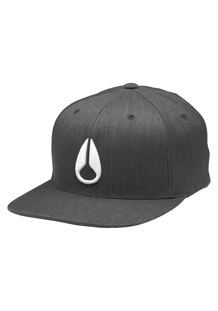 Deep Down FF Athletic Fit Hat - Black Heather / White
