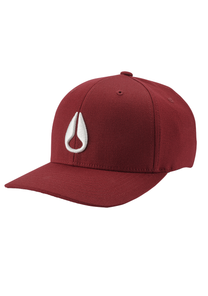 
Deep Down FF Athletic Fit Hat - Burgundy / White View 1