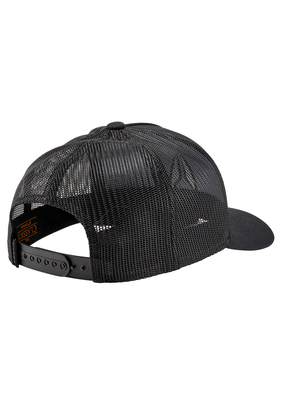 
Iconed Trucker Hat - Black / Black View 2