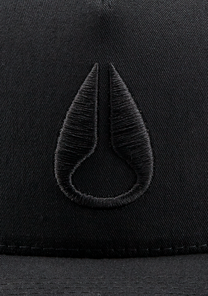 
Iconed Trucker Hat - Black / Black View 5