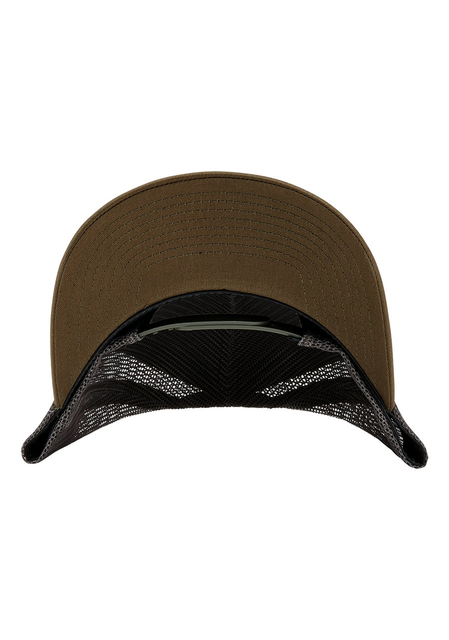 
Iconed Trucker Hat - Dark Olive View 4