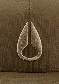
Iconed Trucker Hat - Dark Olive View 5
